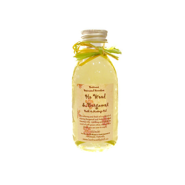 Howood & Bergamot 150ml Bath & Massage Oil - LoveHerbsOnTheHill.com