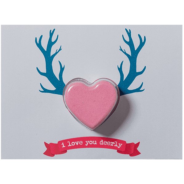 I Love You Deerly Blaster Card - LoveHerbsOnTheHill.com