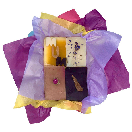 Lovely MUM Box of 4 Soaps - LoveHerbsOnTheHill.com