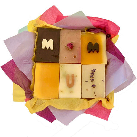 Lovely MUM Box of 6 Soaps - LoveHerbsOnTheHill.com