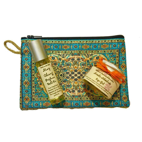 May Chang Roll-On & Neroli Eye Gel Purse Set - LoveHerbsOnTheHill.com