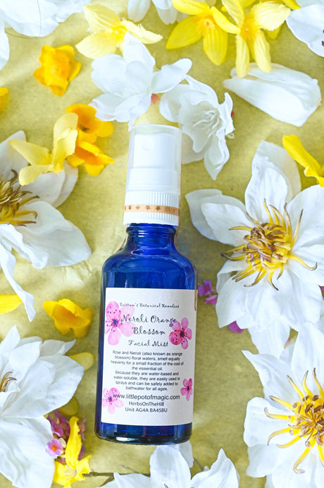 Neroli Orange Blossom Facial Mist 50ml - LoveHerbsOnTheHill.com