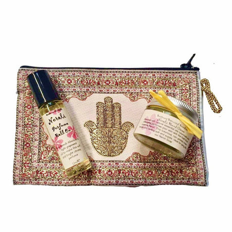 Neroli Orange Blossom Roll-On & Neroli Cream Purse Set - LoveHerbsOnTheHill.com