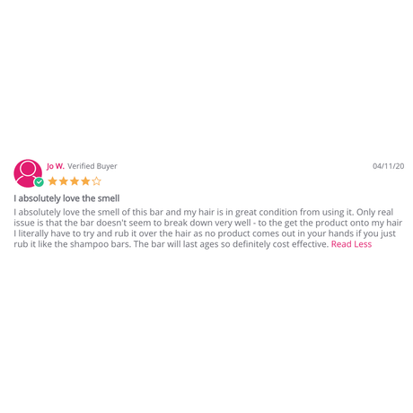 On Sleek Conditioner Bar - LoveHerbsOnTheHill.com