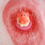 Pink Elephants and Lemonade Bath Bomb - LoveHerbsOnTheHill.com