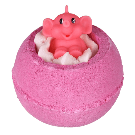 Pink Elephants and Lemonade Bath Bomb - LoveHerbsOnTheHill.com