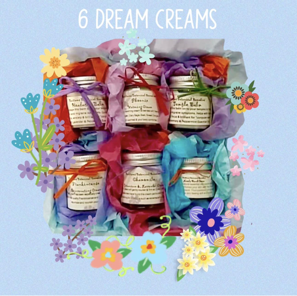 Set of 6 Dream Creams - LoveHerbsOnTheHill.com