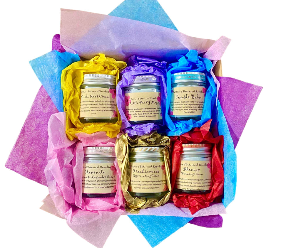 Set of 6 Dream Creams in Gorgeous Limited Edition Bag - LoveHerbsOnTheHill.com