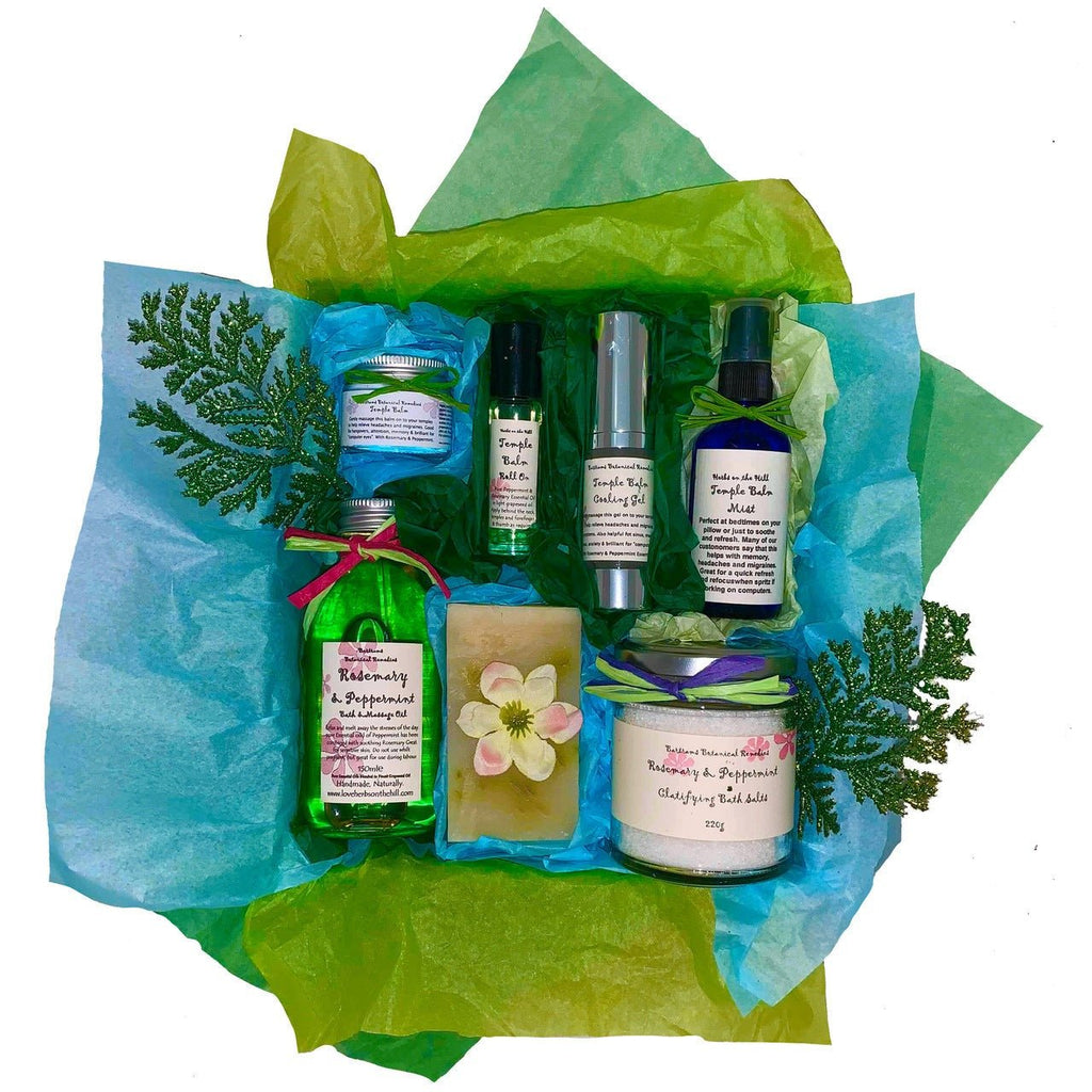 Temple Balm Deluxe Gift Set in Limited Edition Bag - LoveHerbsOnTheHill.com