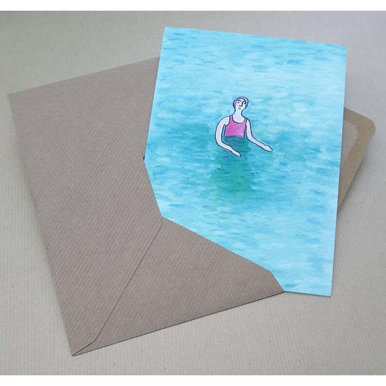 Tranquil Waters Card - LoveHerbsOnTheHill.com