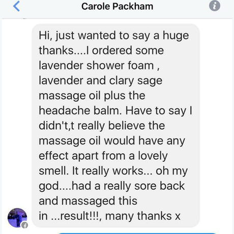 Wild Lavender & Clary Sage 150ml Bath & Massage Oil - LoveHerbsOnTheHill.com